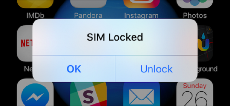 SIM locked